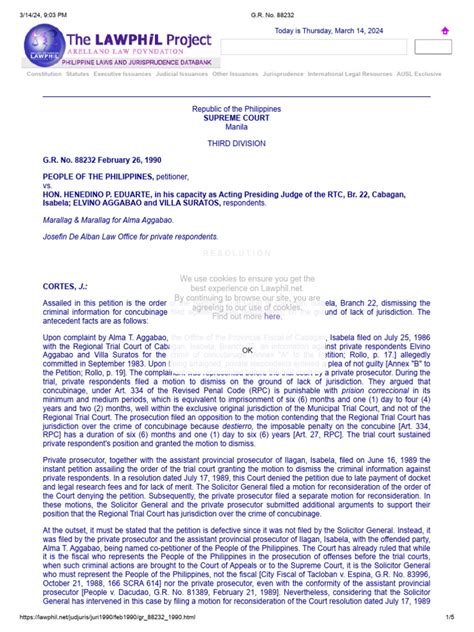art 334 revised penal code|G.R. No. 88232 .